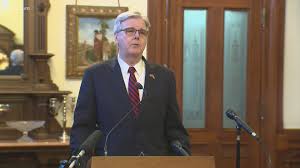 Greg abbott in austin county on aug. After House Stalls On Readjusting Electricity Prices Lt Gov Dan Patrick Urges Gov Greg Abbott To Use Emergency Powers Kvue Com