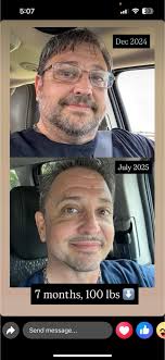 Hey guys just wanted to share something real quick... Meet my client,  Jason. He was once feeling stuck, weighed down by the heaviest he's ever  been and self-conscious about his belly fat. Despite trying to stay active  with walks and bike rides, he struggled ...