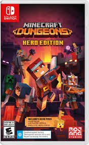 Minecraft Dungeons Hero Edition Nintendo Nintendo Switch Walmart Com Nintendo Switch Games Nintendo Switch Action Adventure Game