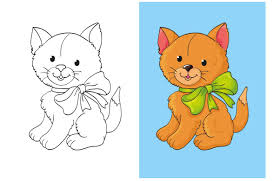 Maybe you would like to learn more about one of these? Gambar Kucing Untuk Diwarnai Bisa Diprint Fanicat