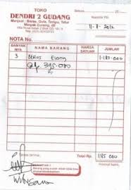 Contoh nota service komputer hp. 16 Contoh Nota Serta Format Dan Cara Membuatnya Lengkap