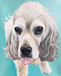 It looks just like the picture. Custom Pet Portrait Hand Painted Fine Art On Canvas Sienna Pet Portraits