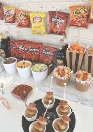 Taco bar ideas for graduation party. Walking Taco Bar Ideas Party Food Bars Graduation Party Foods Party Food Buffet