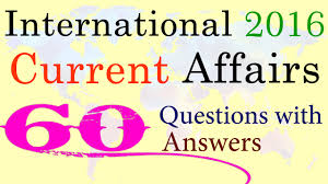Among these were the spu. Important Current Affairs 2016 Quiz Questions And Answers Youtube