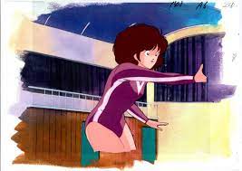 Cel of Asakura Minami + Background : r/MitsuruAdachi