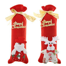 Maybe you would like to learn more about one of these? Christmas Wine Bottle Decor Set Snowman Deer Bottle Cover Clothes Kitchen Decoration For New Year Xmas Dinner Party Buy Christmas Wine Bottle Cover Product On Alibaba Com