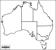This map can be printed out to make an 8.5 x 11 printable map. Australia Free Maps Free Blank Maps Free Outline Maps Free Base Maps