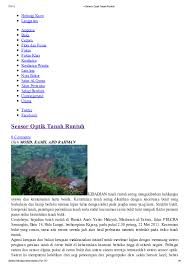 Posisi tanah yang tertahan atau miring bisa memberikan gaya dorong pada struktur dinding sehingga struktur cenderung akan bergeser atau. Pdf Sensor Optik Tanah Runtuh Lynn Edvard Academia Edu