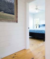 Our 1916 home that we are restoring has floor to ceiling tongue and groove planks. Primed Pine Treated And Painted Pine Paneling