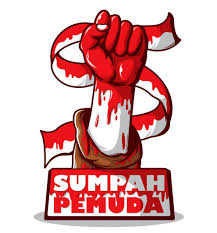 Gambar Dp Bbm Sumpah Pemuda Merah Putih Bersatu Seni Grafis Lukisan Akrilik Mudah Seni 3d