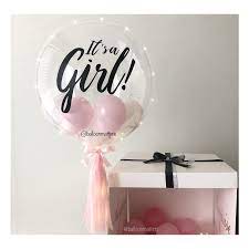 Gender Reveal Balloon Surprise Box Balloon Surprise Personalized Balloons Gender Reveal Balloons