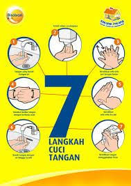 Image Result For 7 Langkah Cuci Tangan Mencuci Tangan Pendidikan Tangan