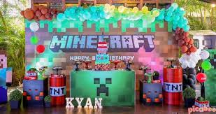 Check out these 40 ideas! Kara S Party Ideas Minecraft Birthday Party Kara S Party Ideas
