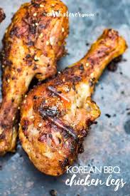 How to grill chicken legs the true secret to grilling chicken legs is to allow enough time to get the meat cooked all the way through to the bone, while getting the outside skin crispy, without over cooking or burning. Traeger Korean Grilled Chicken Legs Or Whatever You Do
