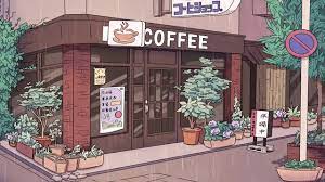 Coffee Shop A Calm Lofi Hiphop Mix Youtube Coffee Shop Aesthetic Anime Coffee Shop Artwork