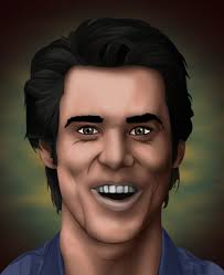 Színész Jim Carrey Portré