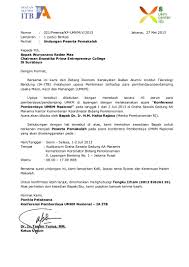 Contoh Surat Undangan Menjadi Narasumber Sample Surat Undangan