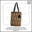 Handmade Ajrak Print Tote Bag