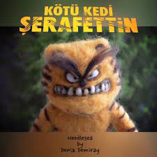 kotu kedi serafettin by needlesea deniz demiray kedi amigurumi