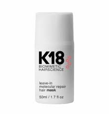 K18peptide™ is the patented molecular breakthrough clinically proven to reverse hair damage from: K18 Molecular Repair Mask 50ml