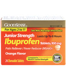 Goodsense Junior Strength Ibuprofen Tablets 100 Mg Orange