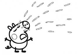 Georgr Fratello Di Peppa Pig Che Piange Disego Da Colorare Gratis Peppa Disegni Da Colorare Cartoni Animati