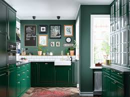 Cuisine Bodbyn En Vert Cuisine Vert Fonce Cuisine Bodbyn Cuisines Design
