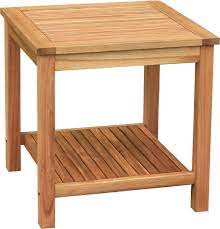 Casa padrino wohnzimmer beistelltisch mit rollen anthrazit 50 x 50 x h. Colourliving Beistelltisch Holz Massiv Akazienholz Gartentisch Tisch 50x50x50 Cm