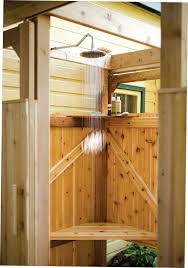 Bathroom Outdoor Shower Ideas Natural Wooden Rustic Shower Kits Natural Wooden Shower Kits Door Stainless Ste Outdoor Shower Outside Showers Outdoor Bathrooms