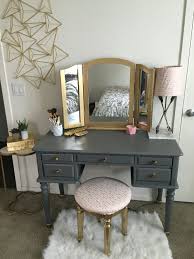 Black And Gold Makeup Room Pin On Vanity Ideas
