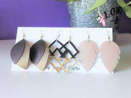 Download Diy Leather Earrings And Free Cut File Sew Simple Home