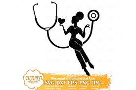 Download Black Nurse Svg 1 Afro Woman Nurse Svg Cricut File Didiko Designs