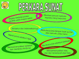 Perkara yang disunatkan ketika berpuasa. Perkara Sunat Puasa Ibadah Puasa
