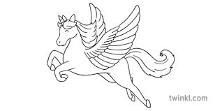 Unicorn With Wings Alicorn Flying Mythical Creature Clouds Colouring Pages Winged unicorns have been popularized as toys, crafts and characters of animated. unicorn with wings alicorn flying