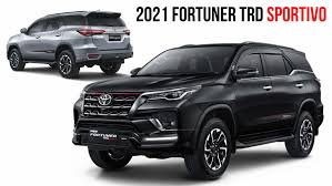The rush trd sportivo at dimensions is 4435 mm l x 1695 mm w x 1705 mm h. 2021 Toyota Fortuner Facelift Gets Trd Sportivo Trim With Visual Changes