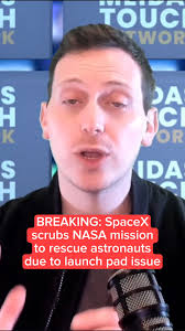 JUST IN: SpaceX delays flight to replace NASA's stuck astronauts due to a  launch pad problem