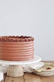 Red Velvet Cake With Chocolate Sour Cream Frosting With Chocolate Sour Cream Frosting Cake By Courtney Recipe Red Velvet Cake Velvet Cake Cream Frosting
