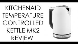Kitchenaid variable temperature electric kettle. Kitchen Aid Temperature Controlled Kettle Review Youtube