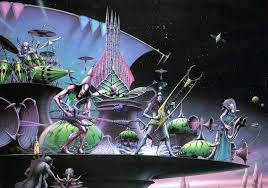 Rodney Matthews 70s Sci Fi Art Art Sci Fi Art