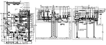 Are you in search of inspiration for a room for your project? Pump Room Layout Plan And Plumbing Structure Drawing Details Dwg File Cadbull