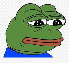 With tenor, maker of gif keyboard, add popular meme face animated gifs to your conversations. Feels Frog Meme Vinyl Sticker Frog Meme Face Png Clipart 5506827 Pinclipart