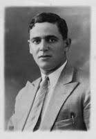 A studio picture of Abraham (Albert) Krishevsky, a member of the Jewish  Legion and son of Dr. Isaac Krishevsky (a physician in the municipal  hospital of Jerusalem under the Turks), shown in