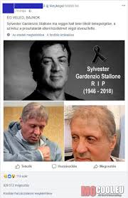 Az oltatlan idősek a leginkább veszélyeztetettek. Dobbenet Friss Hirek Szerint Meghalt Sylvester Stallone