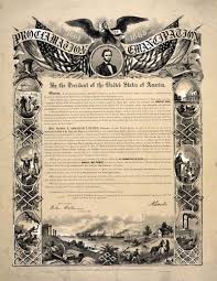 The emancipation proclamation, or proclamation 95, was a presidential proclamation and executive order issued by united states frederick douglass, (born frederick augustus washington bailey), is reputed to have persuaded president abraham lincoln to put the emancipation. The Emancipation Proclamation