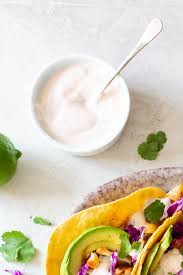 1/2 cup crumbled reduced fat feta; The Best Fish Taco Sauce Quick Easy