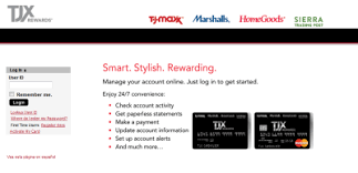 However, it is only available for use at t.j. How To Log In To Your Tj Maxx Credit Card Edhistorica