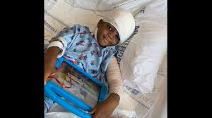 Watch Boy Mauled By Dogs In St Ann Enjoys Birthday Snow In Us Loop News