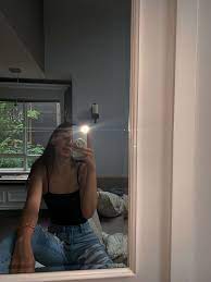 Otherwise, put your best foot forward (maybe literally) to master the mirror selfie. Mirror Selfie Aesthetic Blurry Tumblr Girl Novocom Top