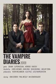 The Vampire Diaries By Maja Carteles De Cine Minimalistas Portadas De Peliculas Carteles Minimalistas De Peliculas