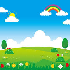 50.000 permanen (promo) transfer via : Landscape Vector Illustration With Funny Design Suitable For Kids Background Kids Background Art Drawings For Kids Cartoon Background